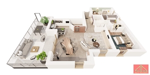 appartement à la location -   68128  VILLAGE-NEUF, surface 103,35 m2 location appartement - APR705552